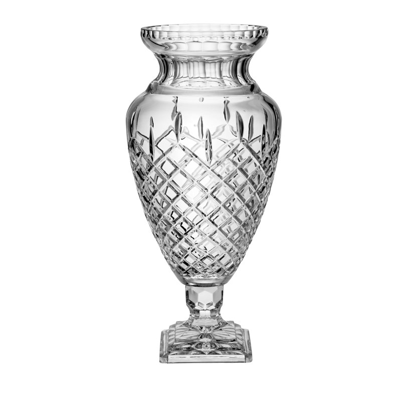 Astoria Grand Mcnear Crystal Floor Vase Wayfair